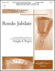Rondo Jubilate Handbell sheet music cover Thumbnail